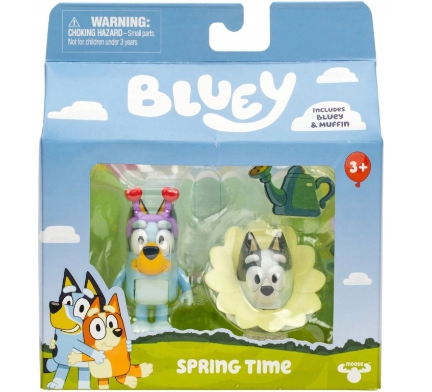 E-shop Sada figúrok BLUEY – jarný 2‑pack