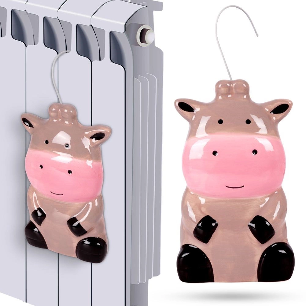 Keramický zvlhčovač na radiátor kravička 170 ml