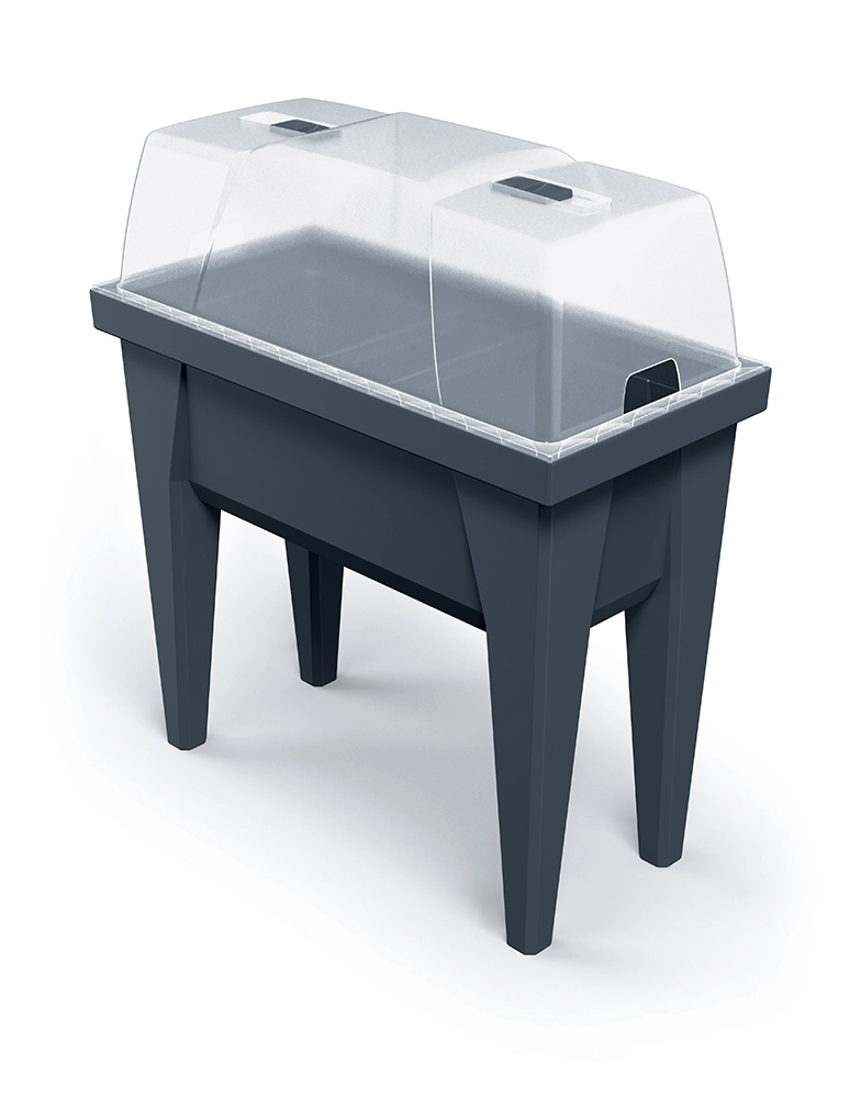 Prosperplast Sadbovač s vekom BLOOMAXIS 79 cm antracitový