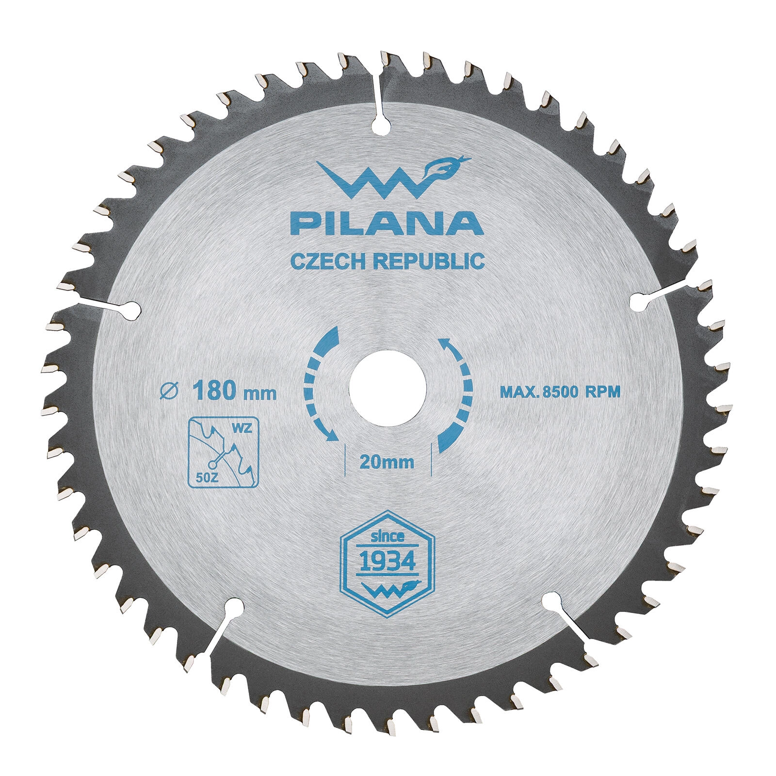 E-shop Pílový kotúč PILANA 180 mm, 50 zubov, WZ, SK