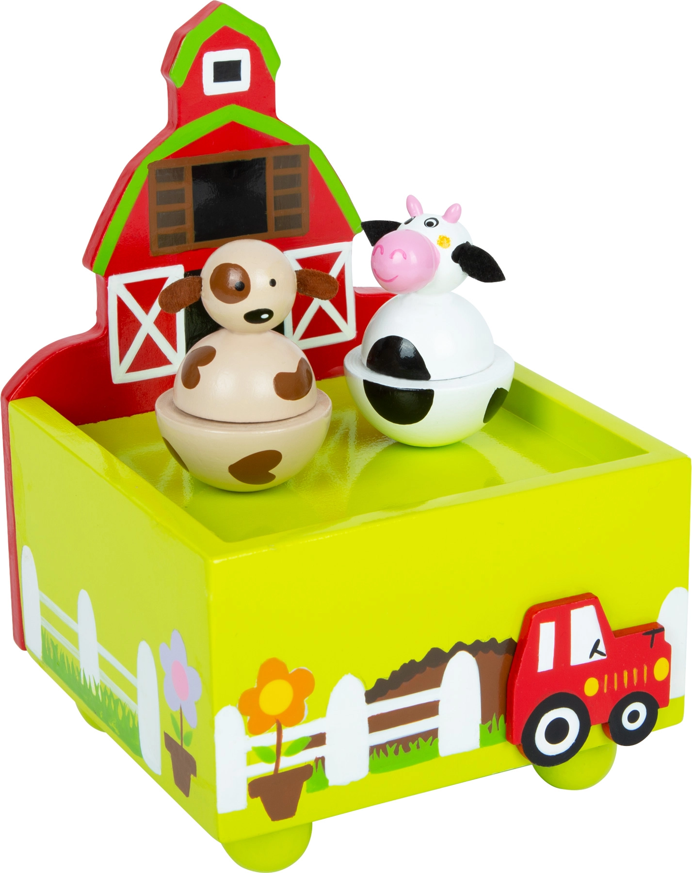 E-shop Small Foot hudební skříňka farma