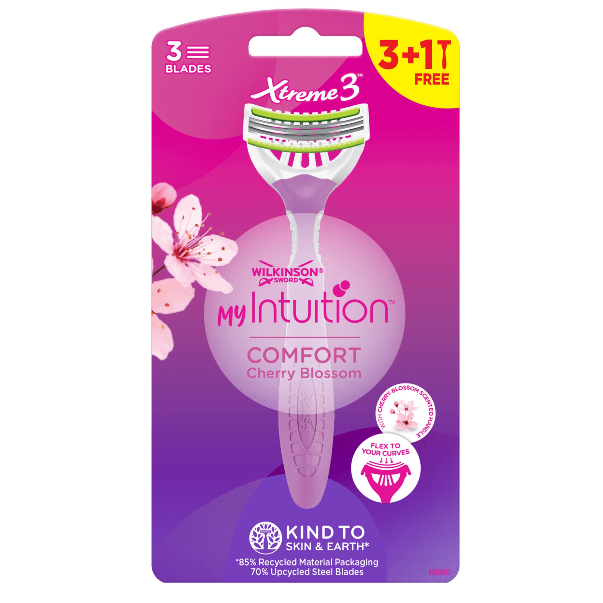 E-shop Wilkinson My Intuition Comfort Cherry Blossom 4 ks