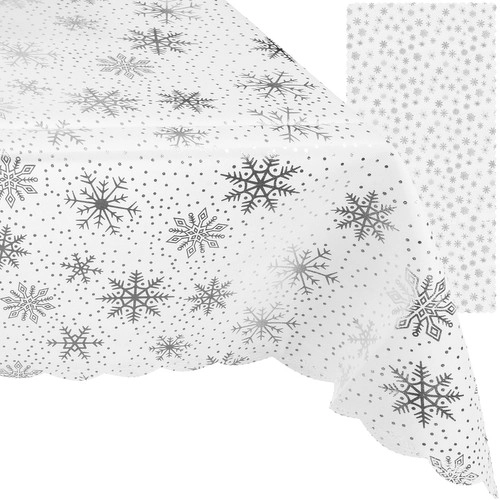 E-shop Ruihy Sviatočný obrus s vločkami 260x140 cm