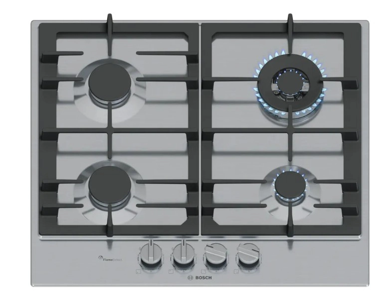 Plynová varná doska Bosch FlameSelect WOK
