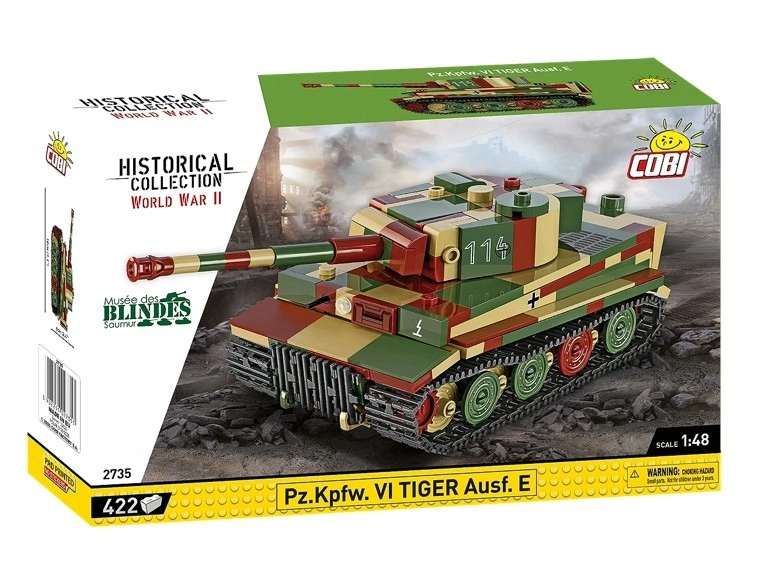 E-shop COBI 2735 World War II Nemecký tank PzKpfw VI TIGER Ausf. E 1:48
