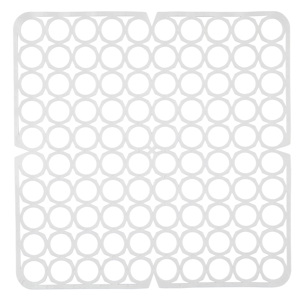 E-shop Elastická mriežka do drezu 27,5 × 27,5 cm biela