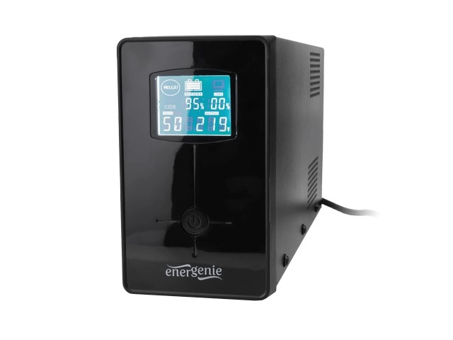 Záložný zdroj UPS line-interaktívny 850 VA s LCD, USB a 2× IEC – Energenie