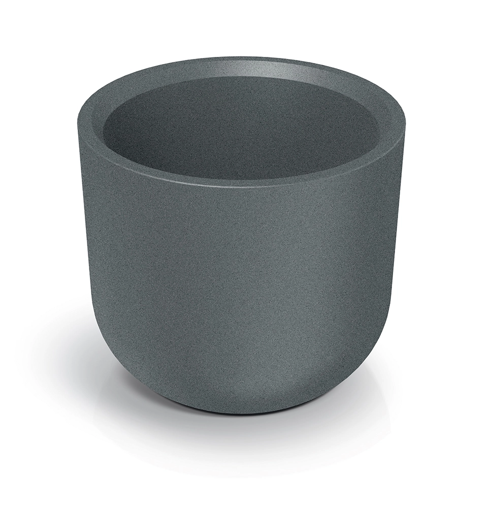 E-shop Prosperplast Kvetináč MOLTA ROUND HIGH 60 cm žulovo sivá