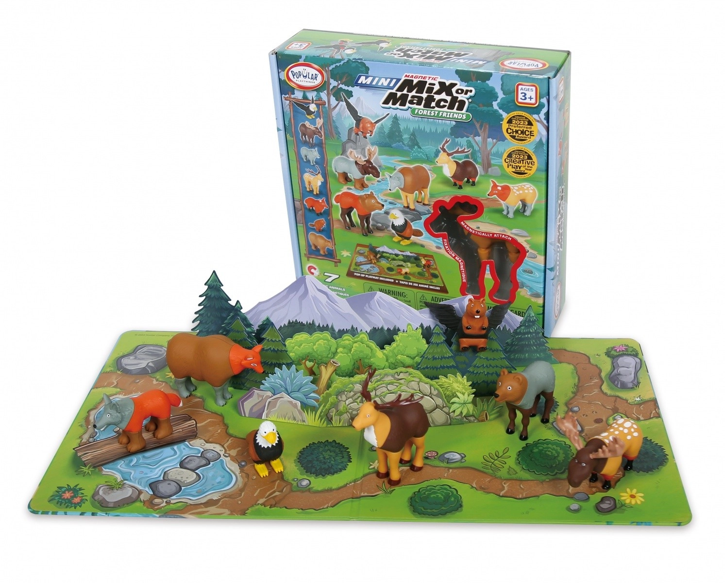 E-shop MalBlo Magnetic Mini – lesné zvieratá