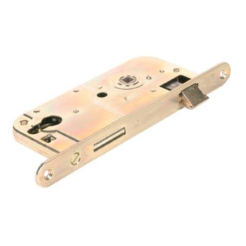 E-shop Zadlabávací vložkový zámok K113, rozteč 90 mm, hĺbka 80 mm, pravolevý, biely zinok