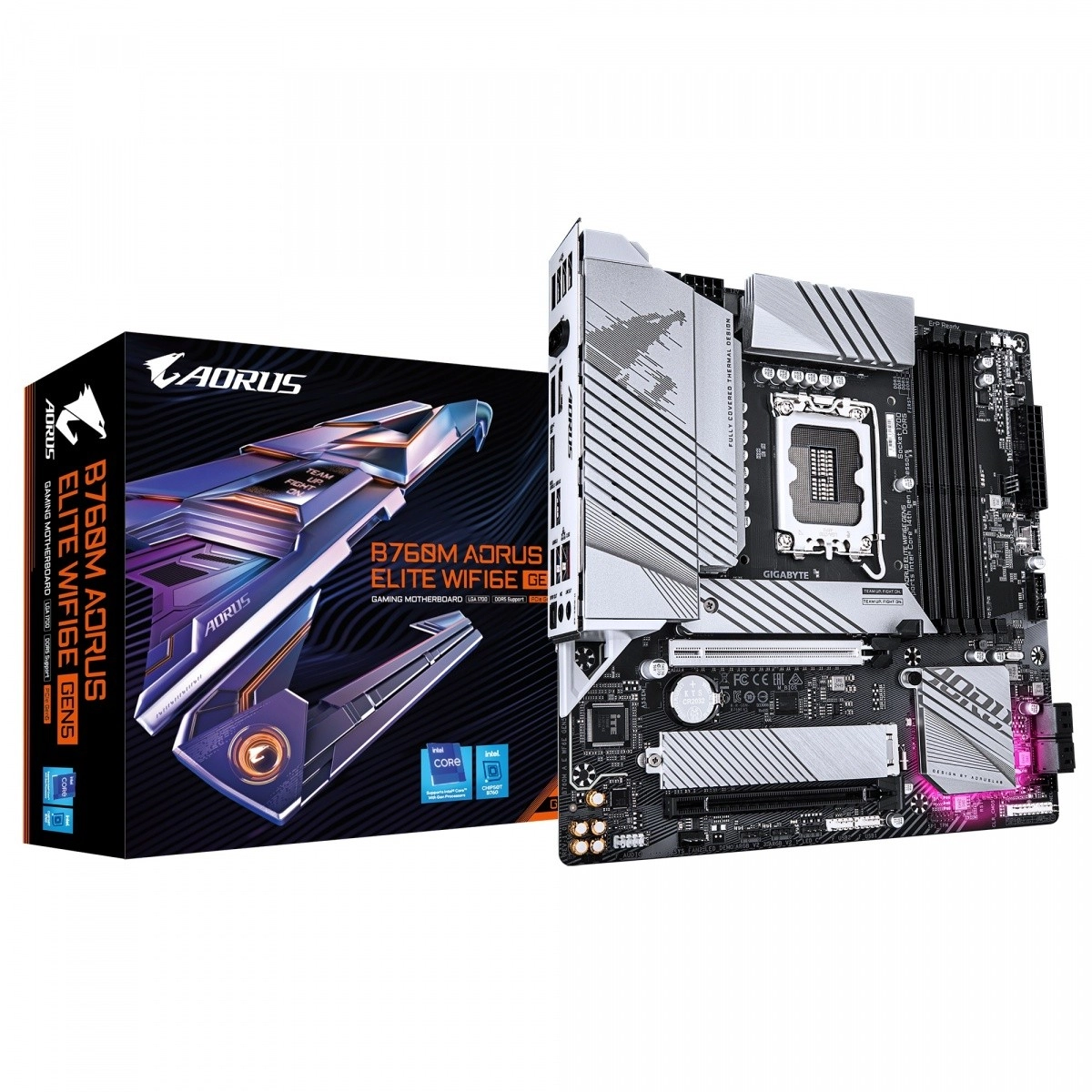 Gigabyte AORUS B760M ELITE WIFI6E GEN5