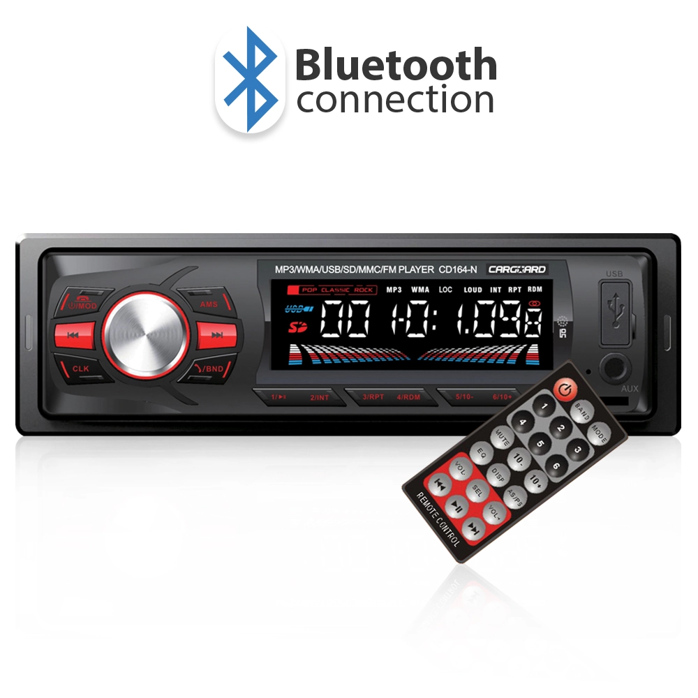 1 DIN autorádio s Bluetooth, FM tunerom, USB a čítačkou SD kariet