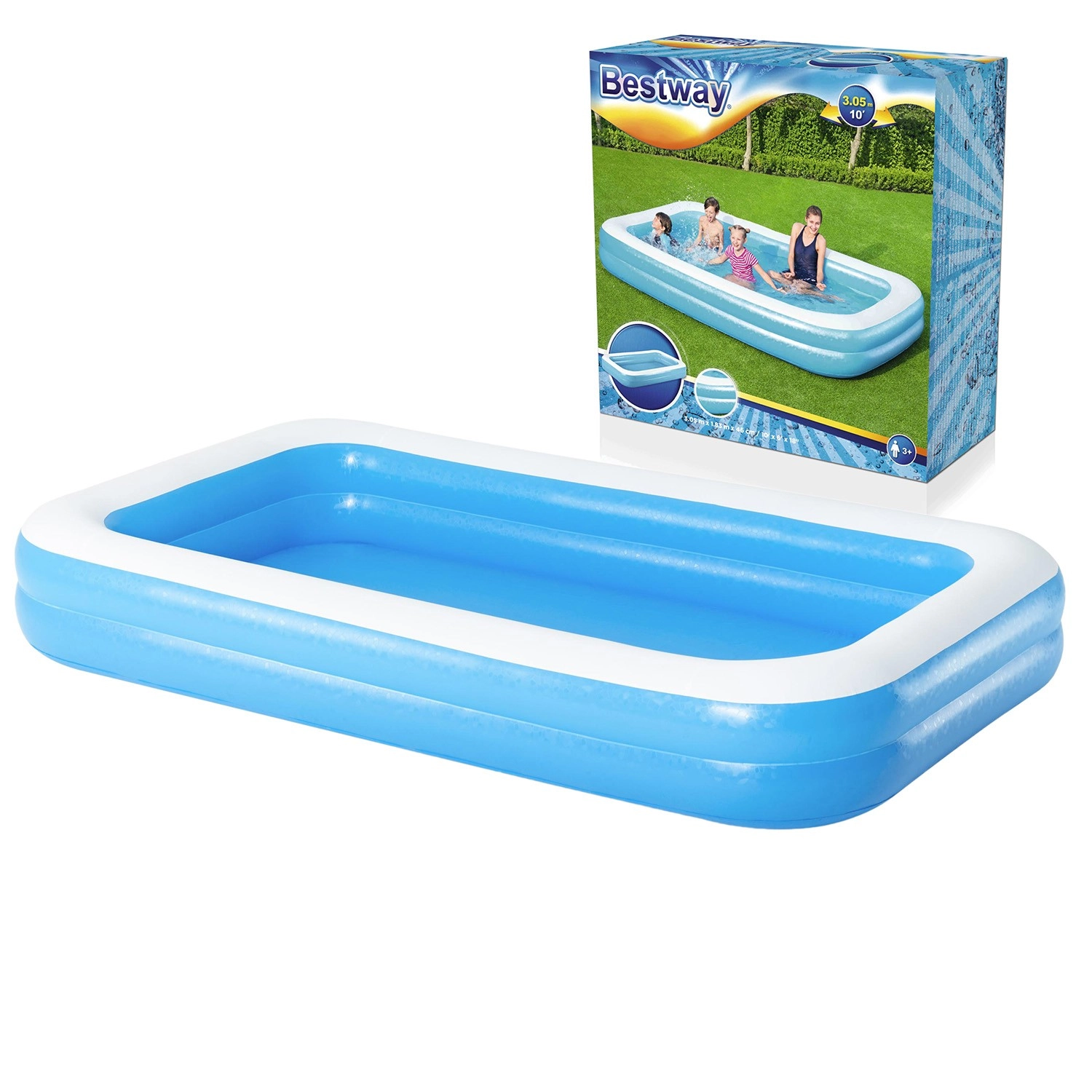 E-shop Bestway 54150 Family 305x183x46 cm,
