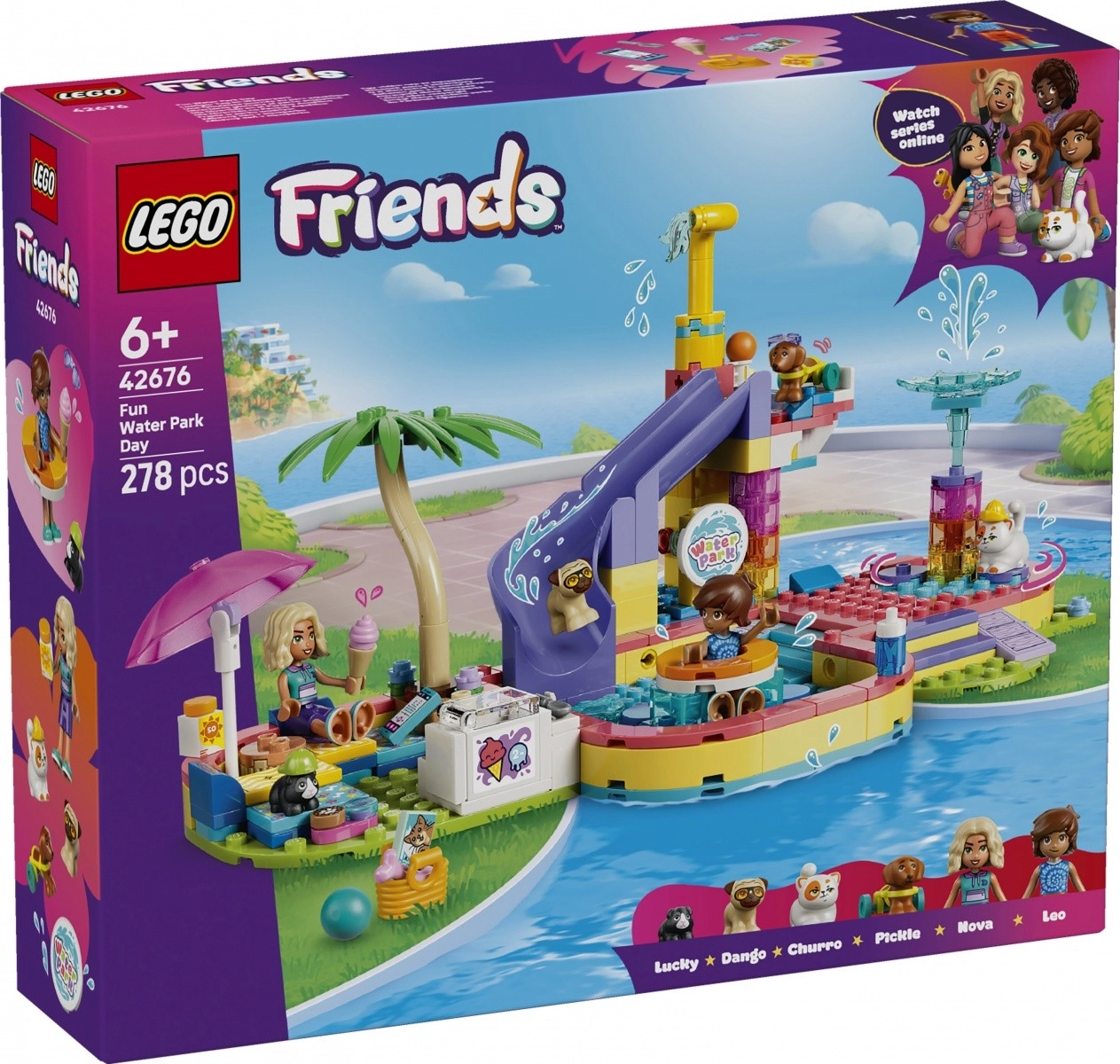LEGO® Friends 42676 Zábavný deň v aquaparku