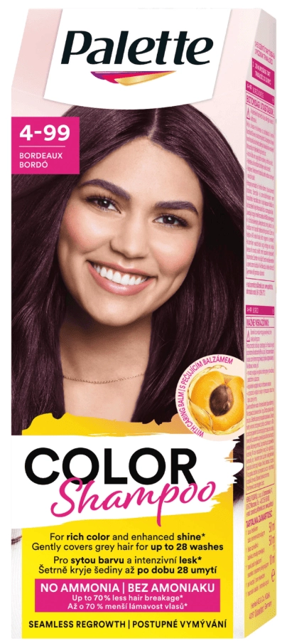 E-shop Schwarzkopf Palette Color Shampoo 301 bordó