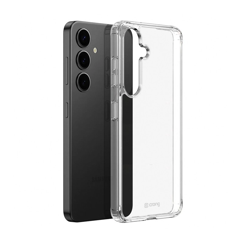 Puzdro Crystal Shield pre Samsung Galaxy S25+ priehľadný