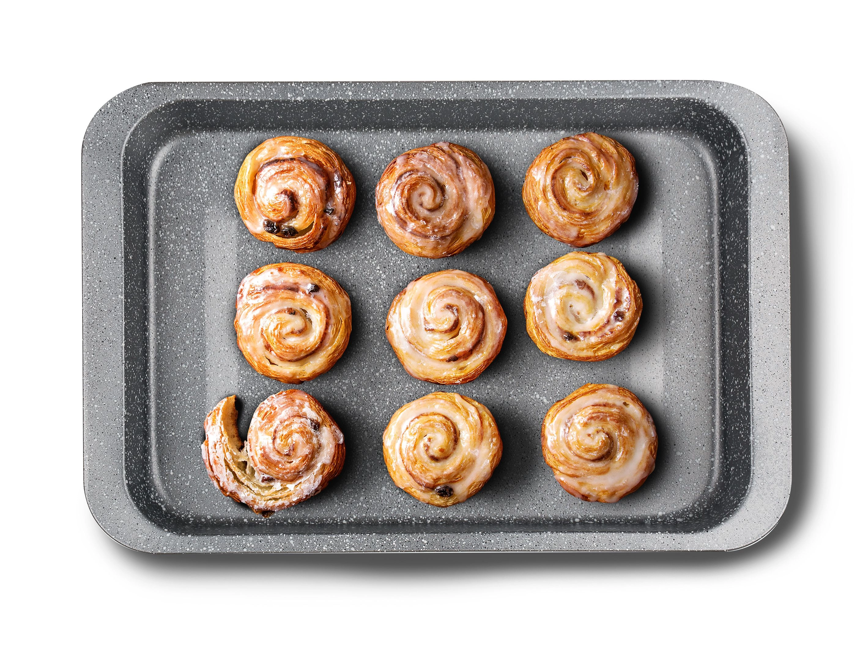 Banquet Plech hluboký granite 36,5x27x4,5cm