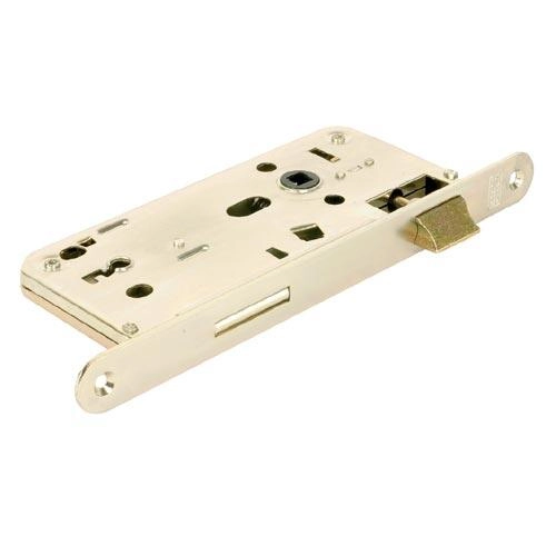 E-shop Zadlabací zámok 536A 90/80 pravolevý, biely zinok, obyčajný kľúč