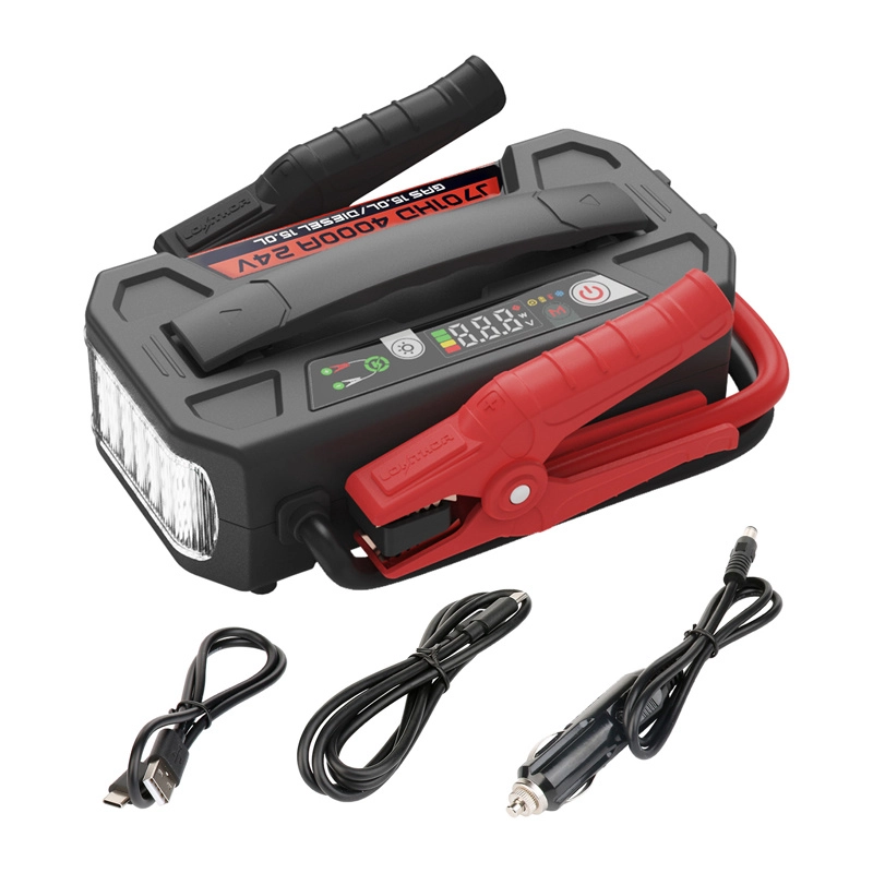 E-shop Štartovací zdroj Lokithor J701HD 24 V 4000 A (207,2 Wh)
