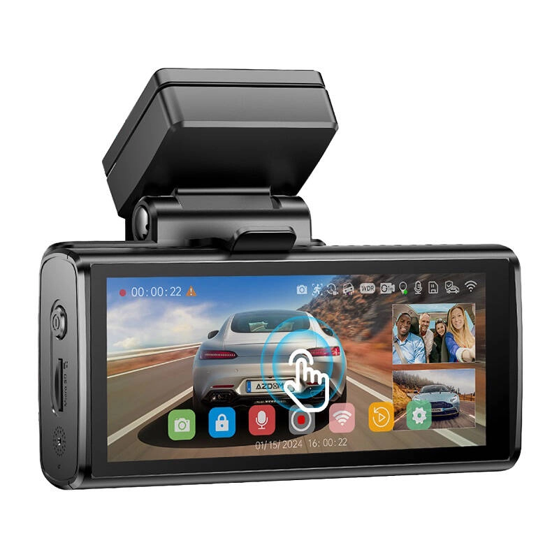 Azdome M580 3-kanálová autokamera 5K/4K s GPS, Wi‑Fi a kartou 64 GB