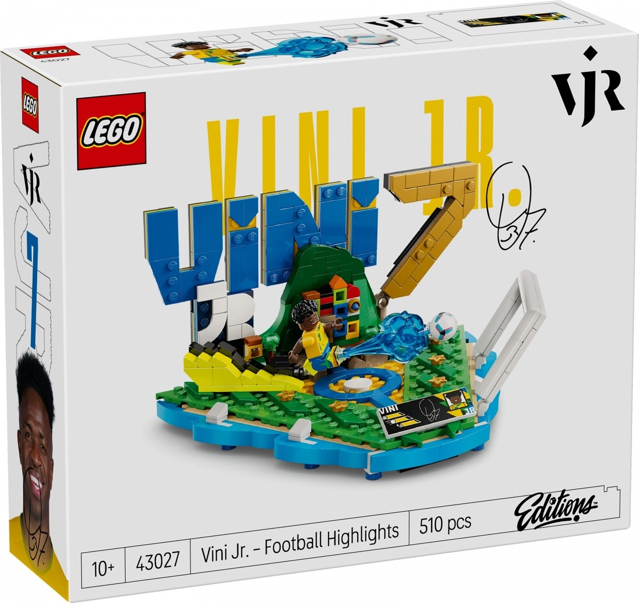 E-shop LEGO® Editions 43027 Vini Jr. – Hviezdne momenty futbalu