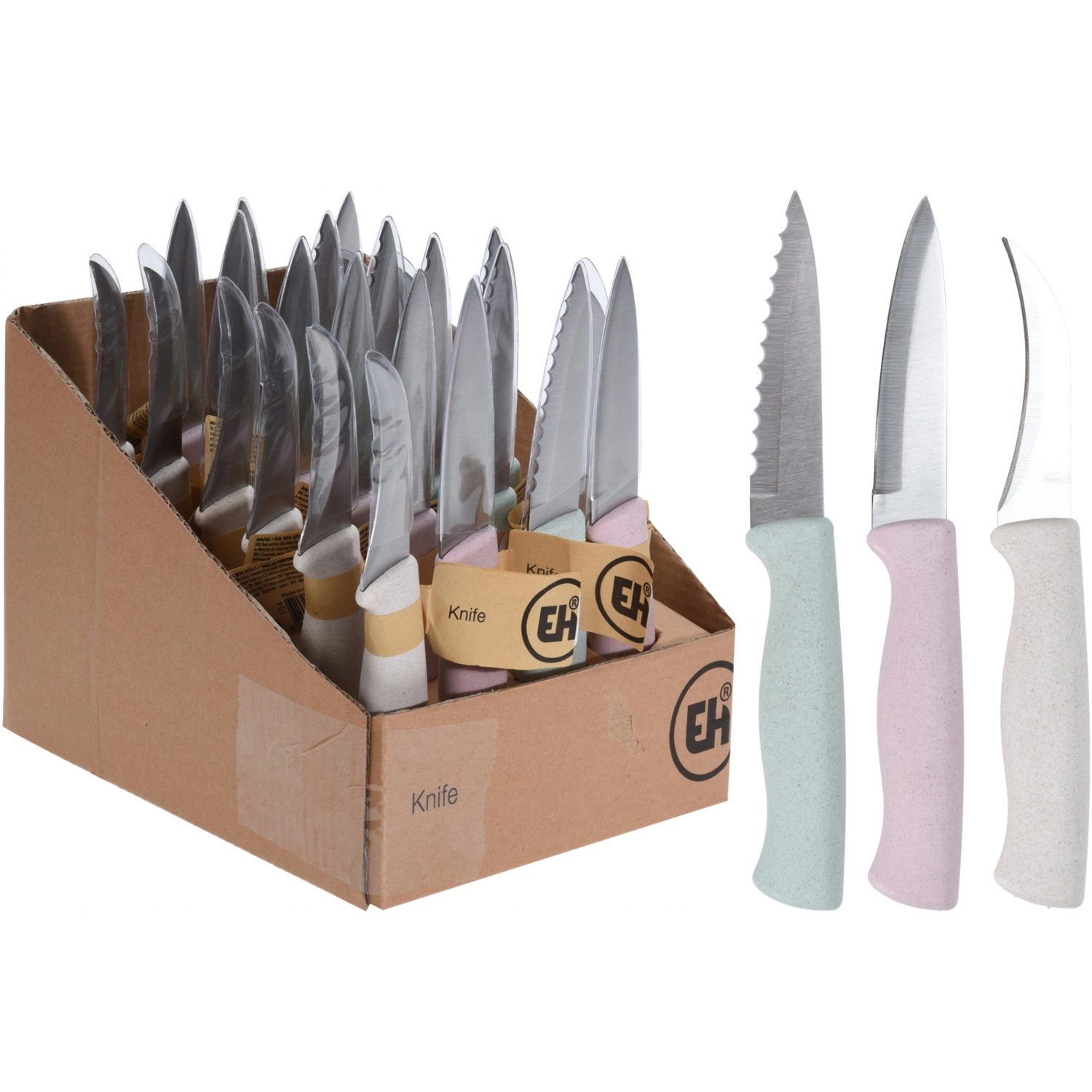 Nerezové nože – sada 3 varianty