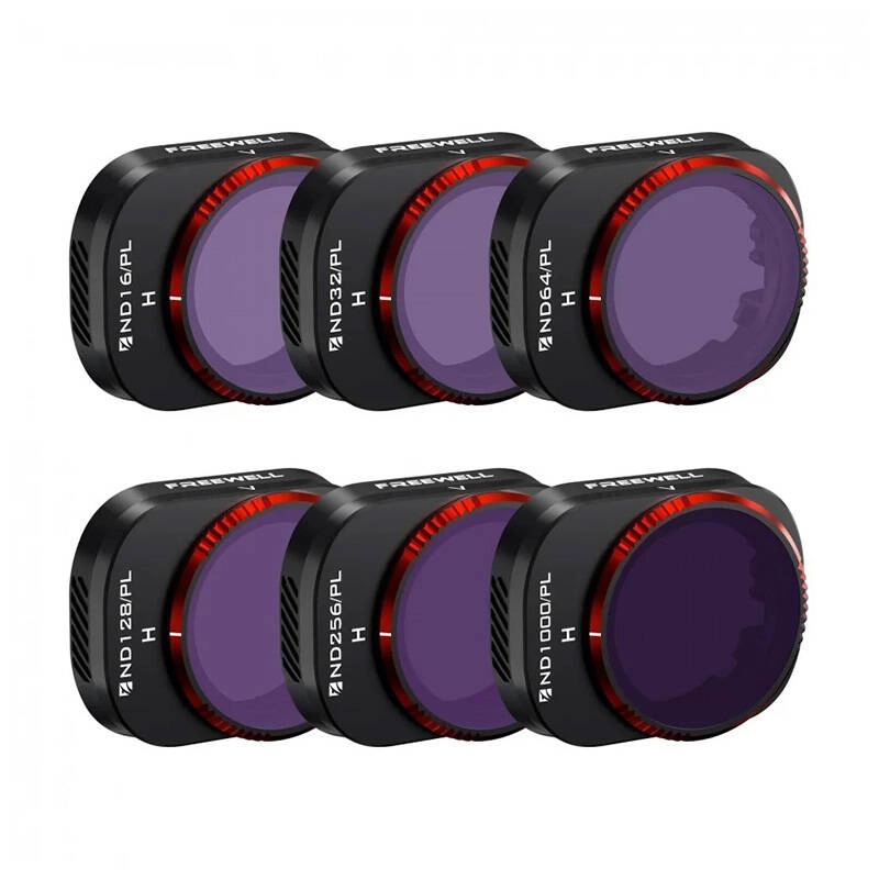 E-shop Freewell sada šiestich filtrov Bright Day pre DJI Mini 4 Pro FW-MN4-BRG