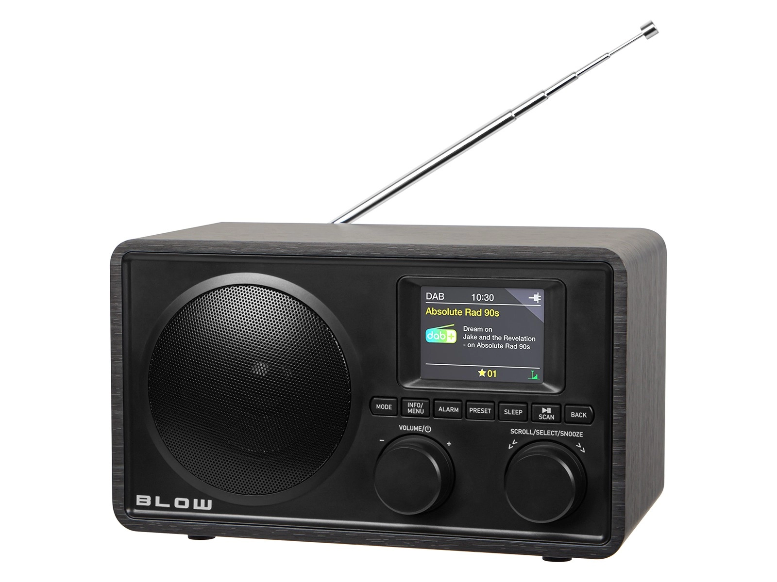 Kuchynské digitálne rádio DAB+/FM s Bluetooth a farebným displejom