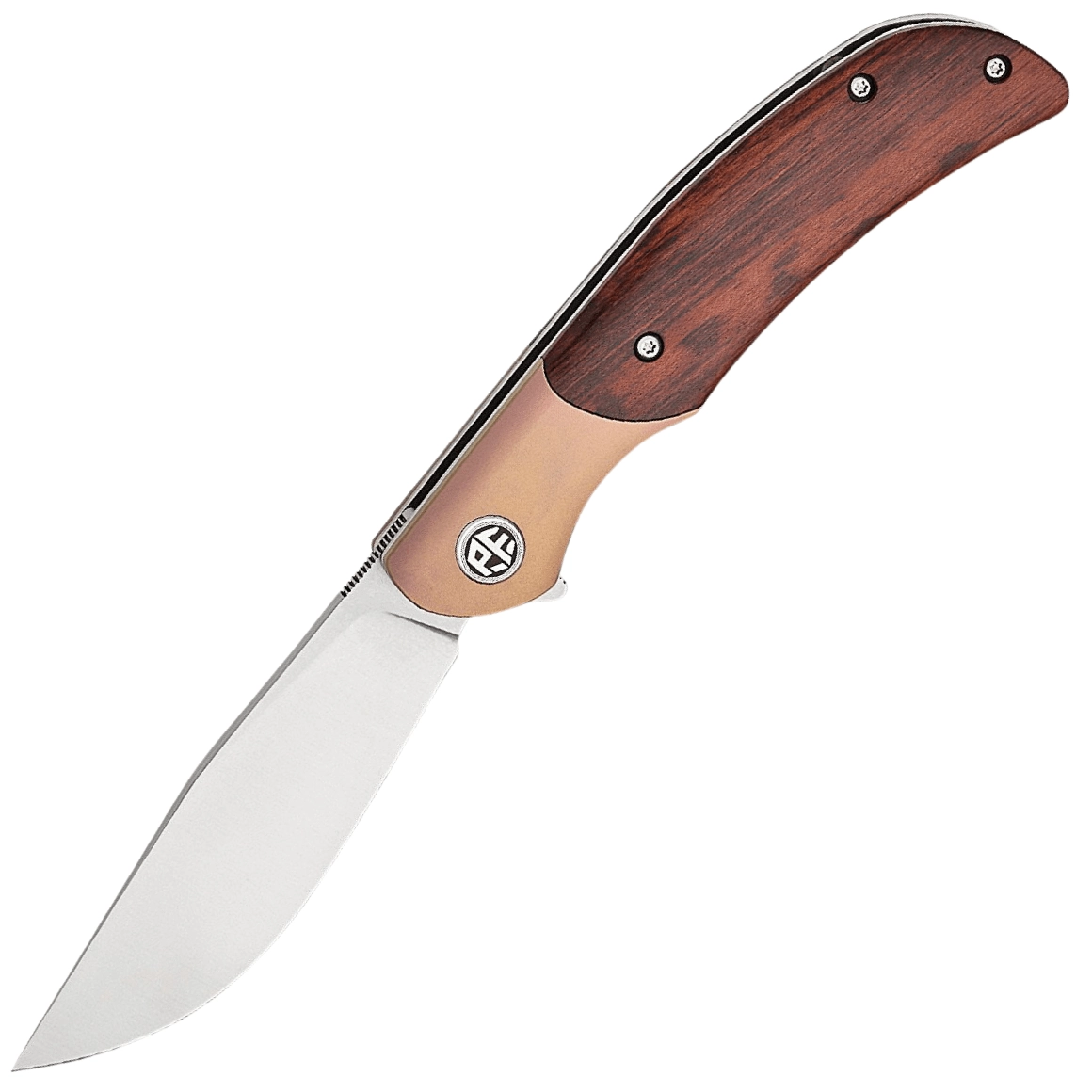 E-shop ! Petrified Fish PFP09 Hourglass Satin K110 Snakewood & Titanium PFP09SNWO