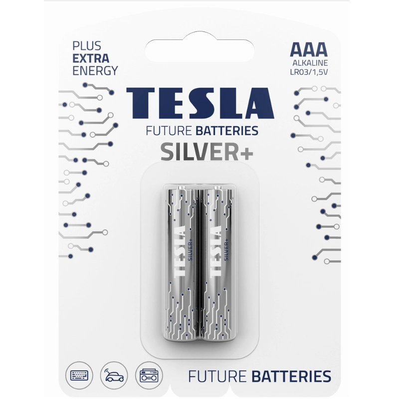 Tesla SILVER+ AAA 4ks 1099137217