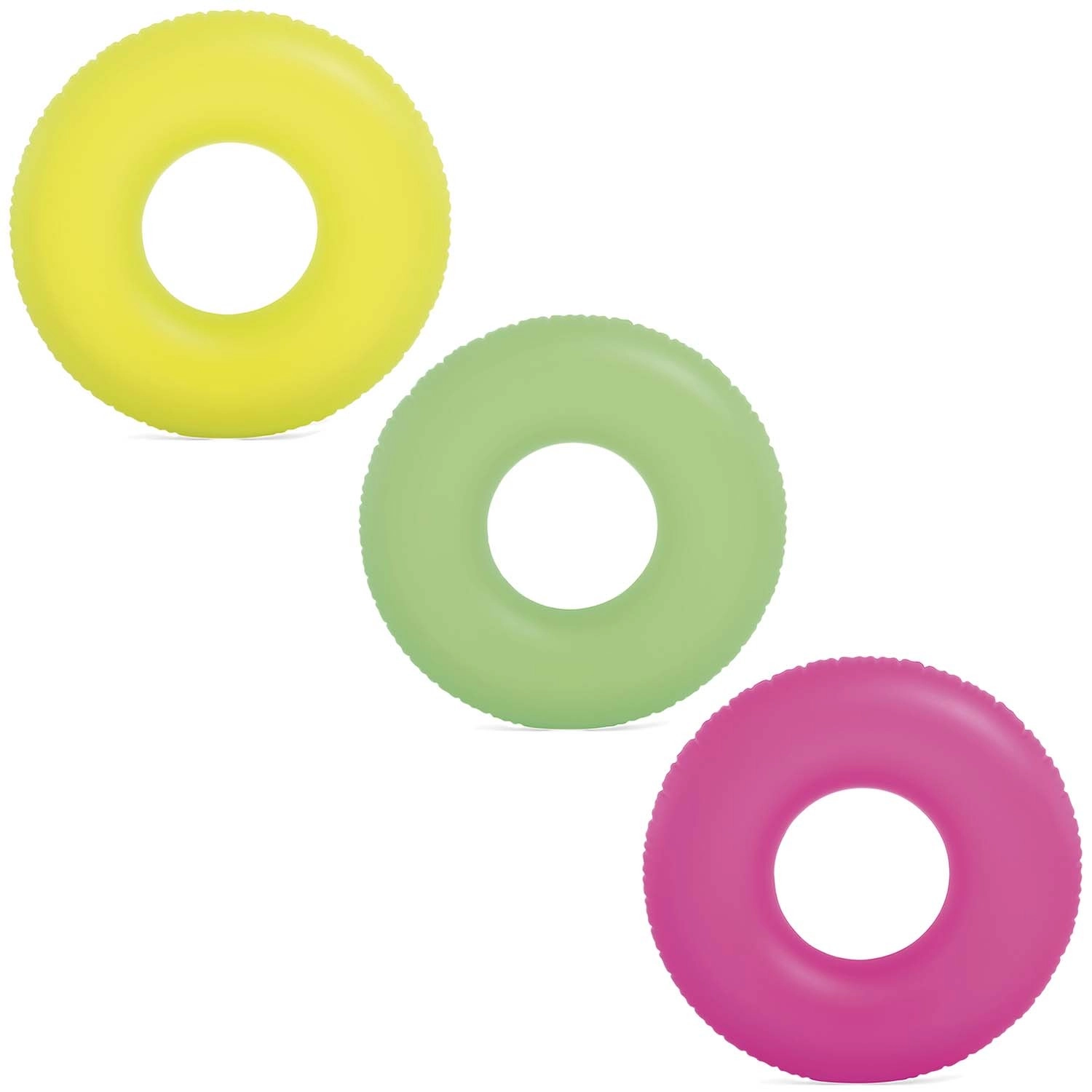 E-shop Nafukovací plávací kruh Neon 91 cm – ružový INTEX