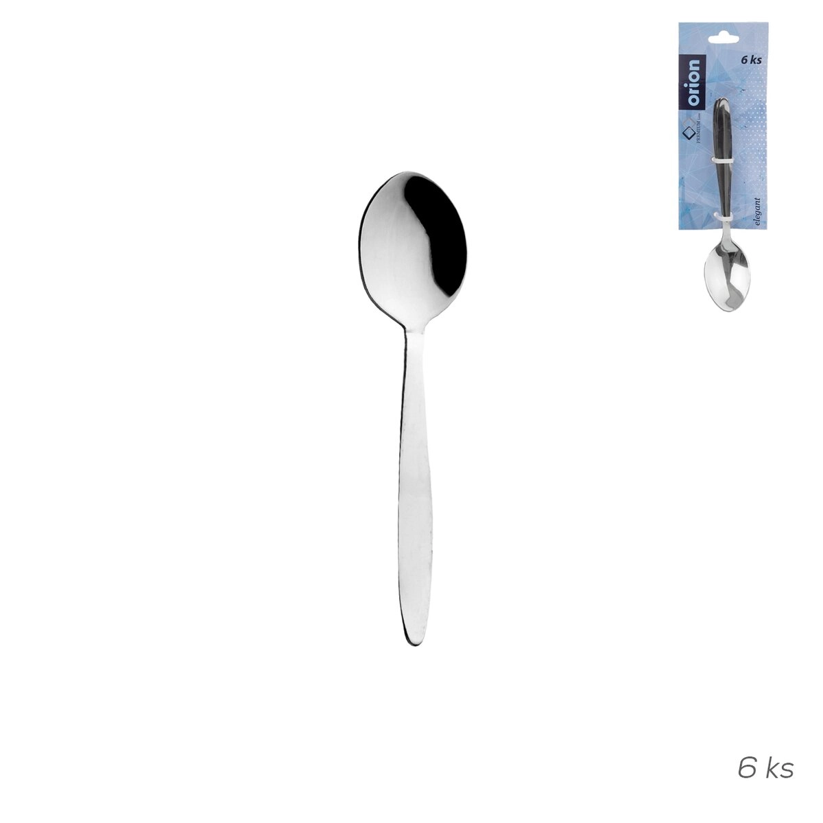 E-shop Kávové lyžičky z nehrdzavejúcej ocele Elegant 6 ks