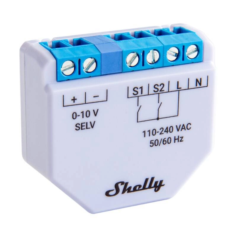 E-shop Shelly Plus 0-10V stmievač svetla WiFi/Bluetooth