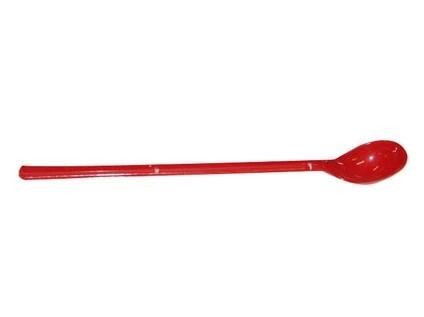 E-shop Dlhá lyžička na limonádu 22 cm, mix farieb