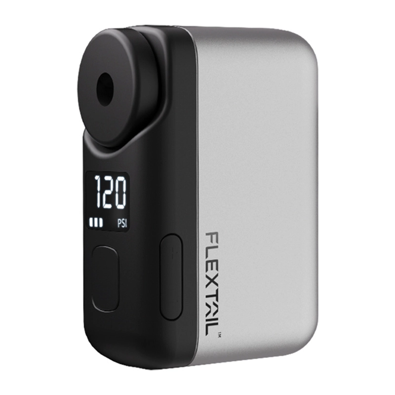 Flextail Tiny Bike Pump Pro prenosná elektrická pumpa na bicykel sivá