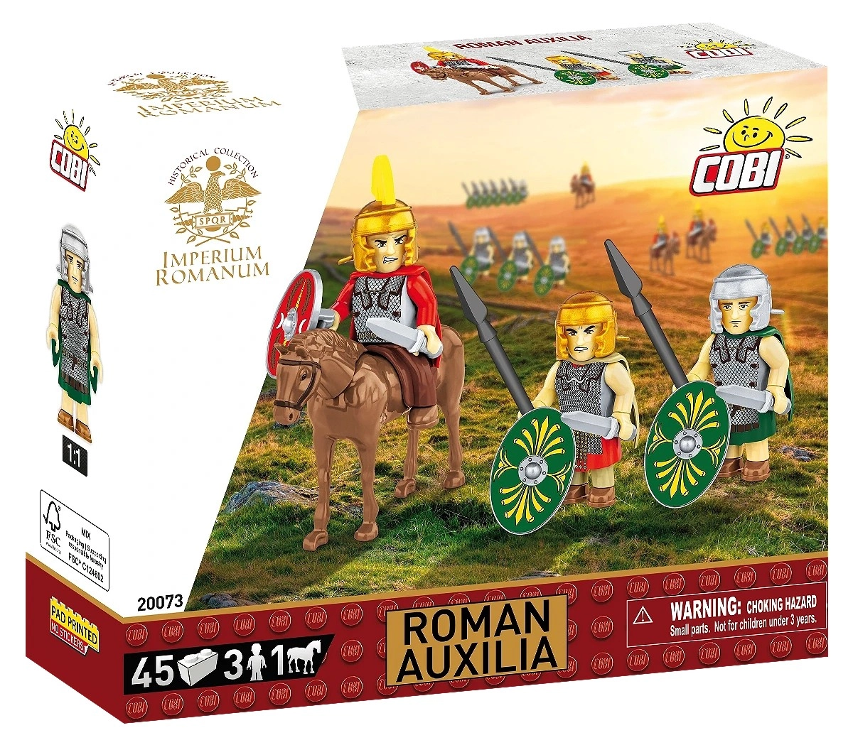 E-shop Cobi 20073 IR Římské Auxilia, 45 k, 4 f