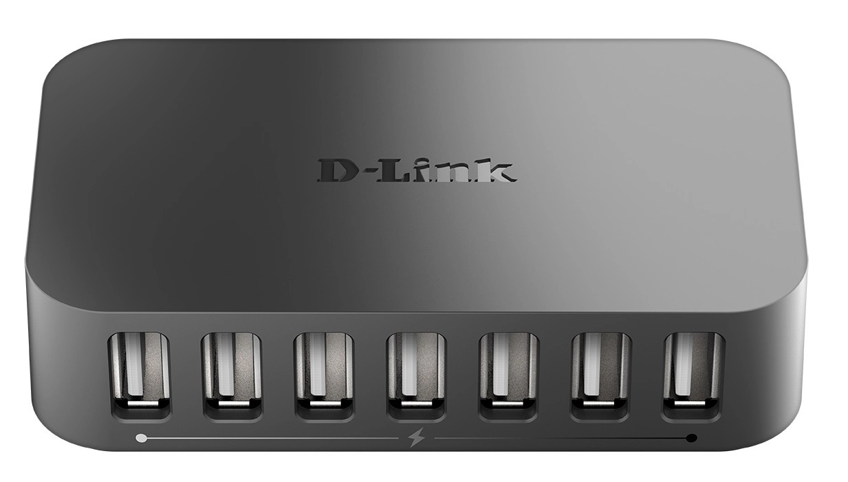 Aktívny USB hub D-Link DUB-H7 so 7 portmi
