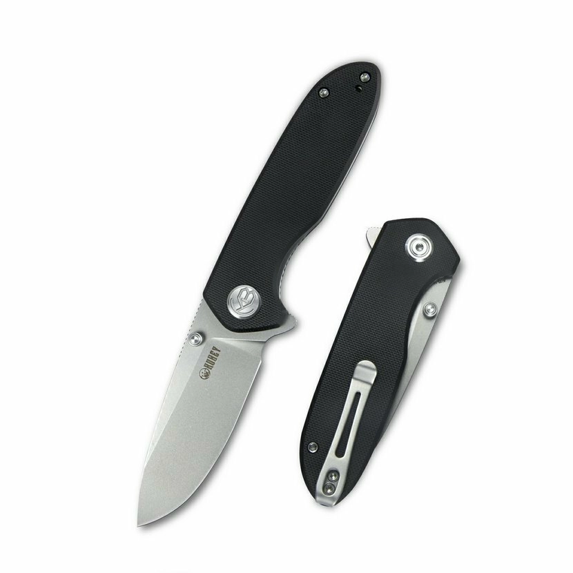 E-shop KUBEY Belus Pocket Knife, Black G10 Handle KU342A