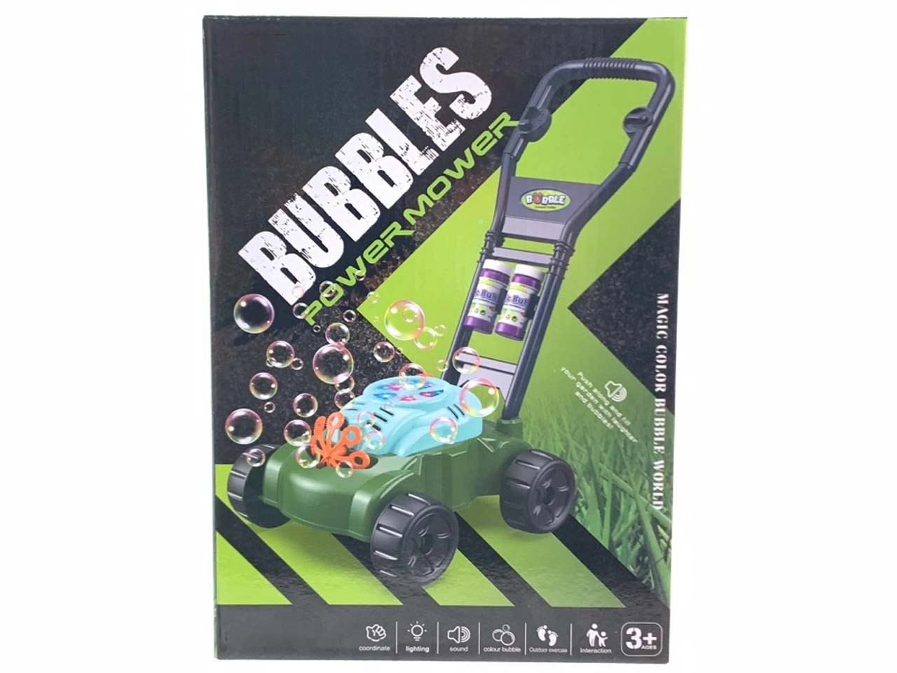 Bubliny vytvárajúca kosačka