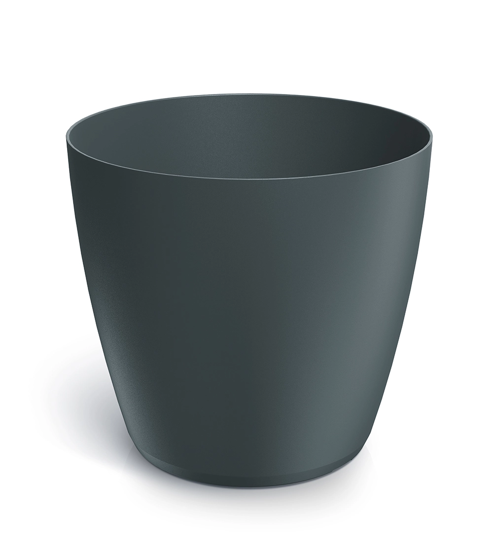 E-shop Kvetináč Mate 38,5 cm uhoľný plastový