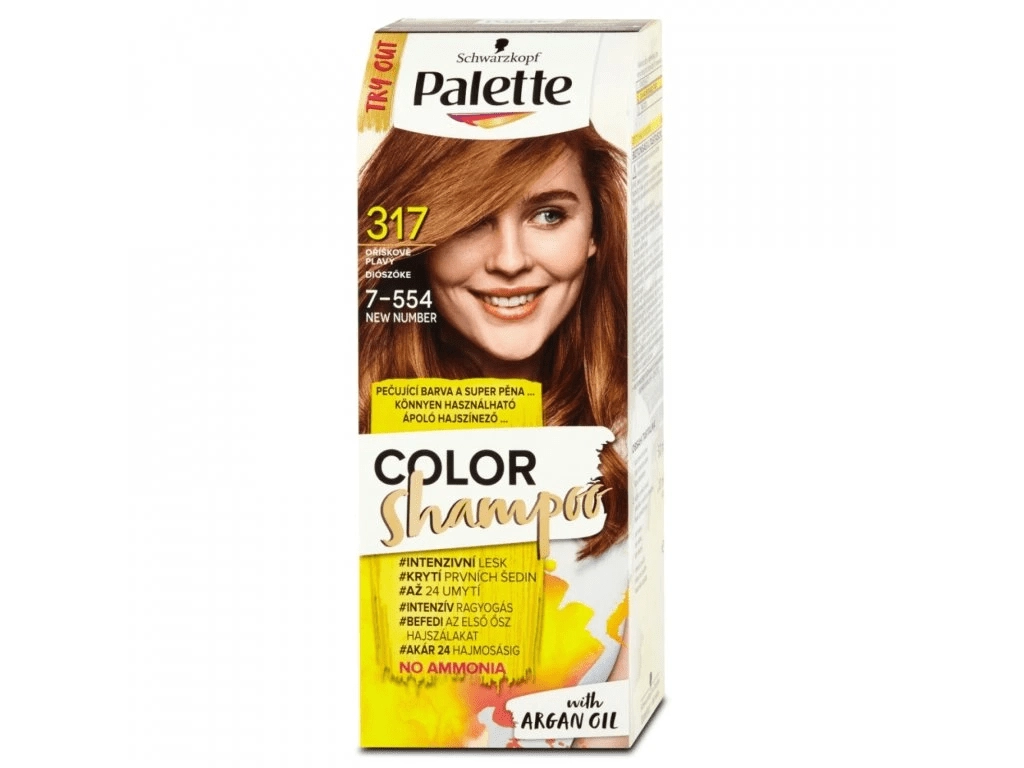 E-shop Schwarzkopf Palette Color Shampoo 317 orieškovo plavý