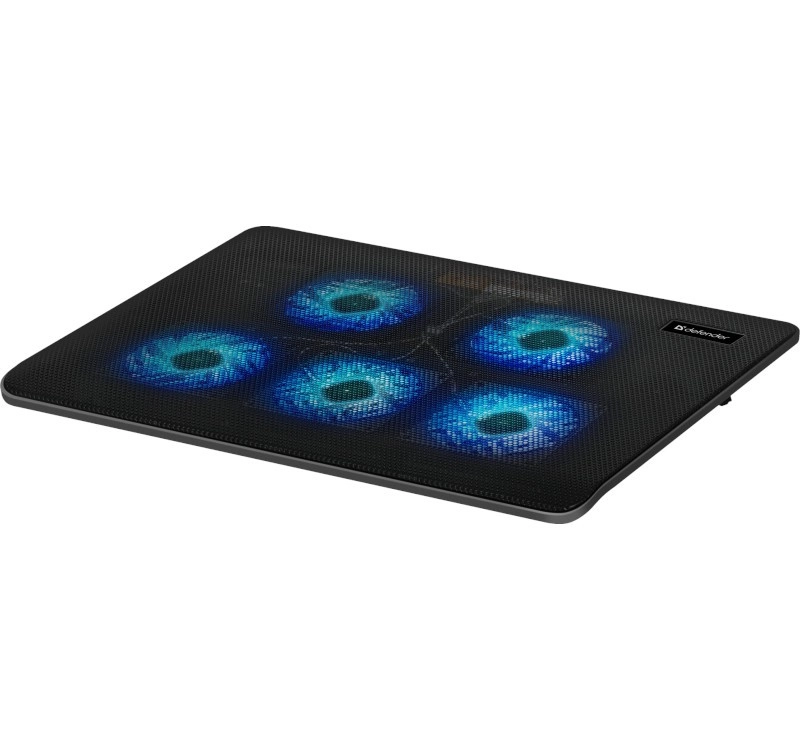 Kovová chladiaca podložka pre notebooky NS-509, 15.6"-17"
