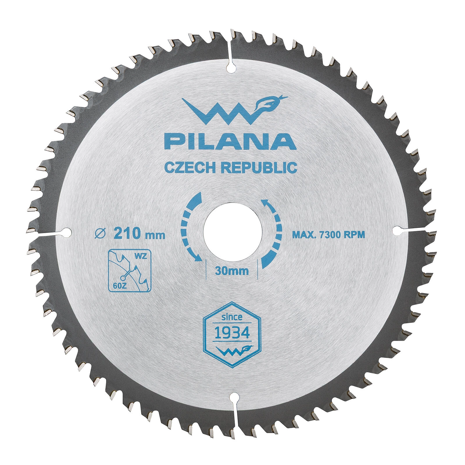 E-shop Pílový kotúč PILANA 210 mm, 60 zubov, WZ na drevo
