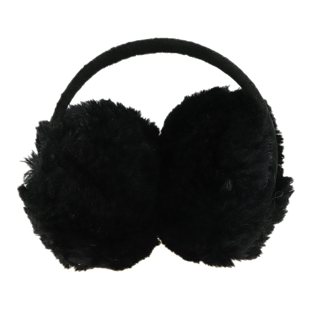 Zimné čierne náušníky