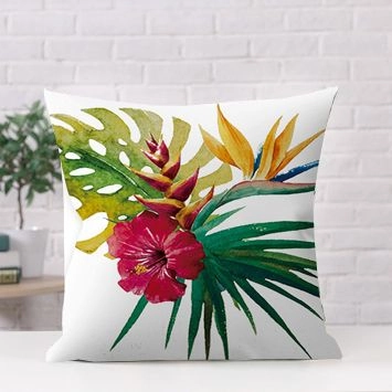 E-shop Dekoračný obliečka na vankúš – Tropic