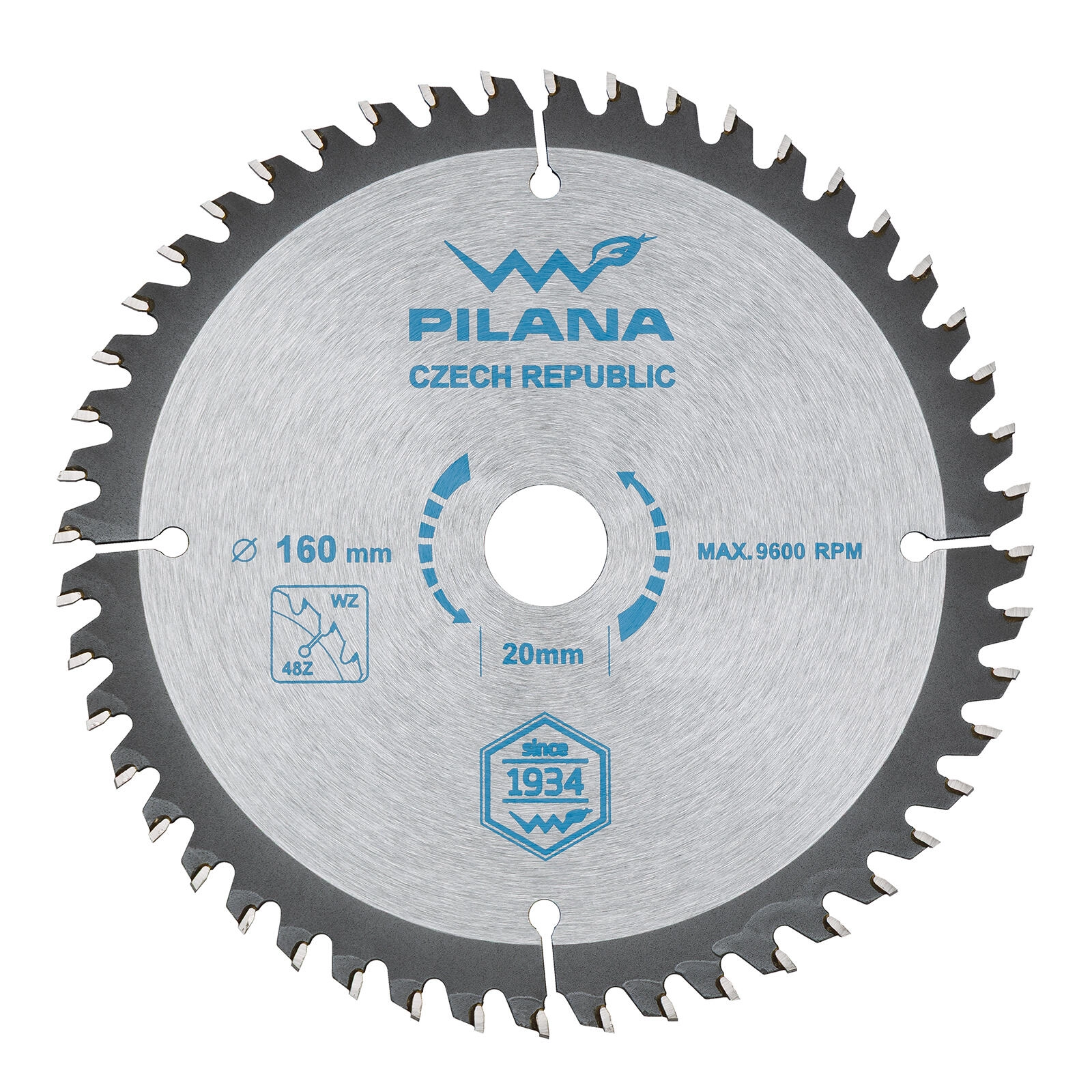 E-shop Pílový kotúč PILANA SK 5255 WZ 160 mm, 48 zubov