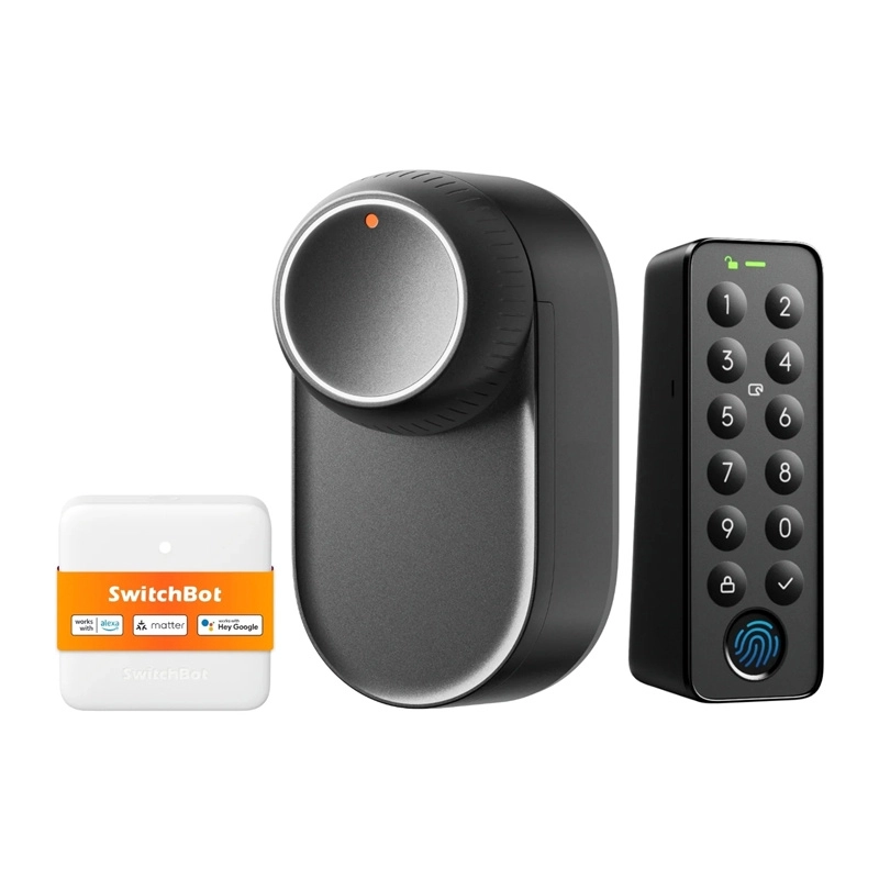 E-shop Inteligentný zámok SWITCHBOT Ultra 3v1 s Hub Mini Matter a klávesnicou Keypad