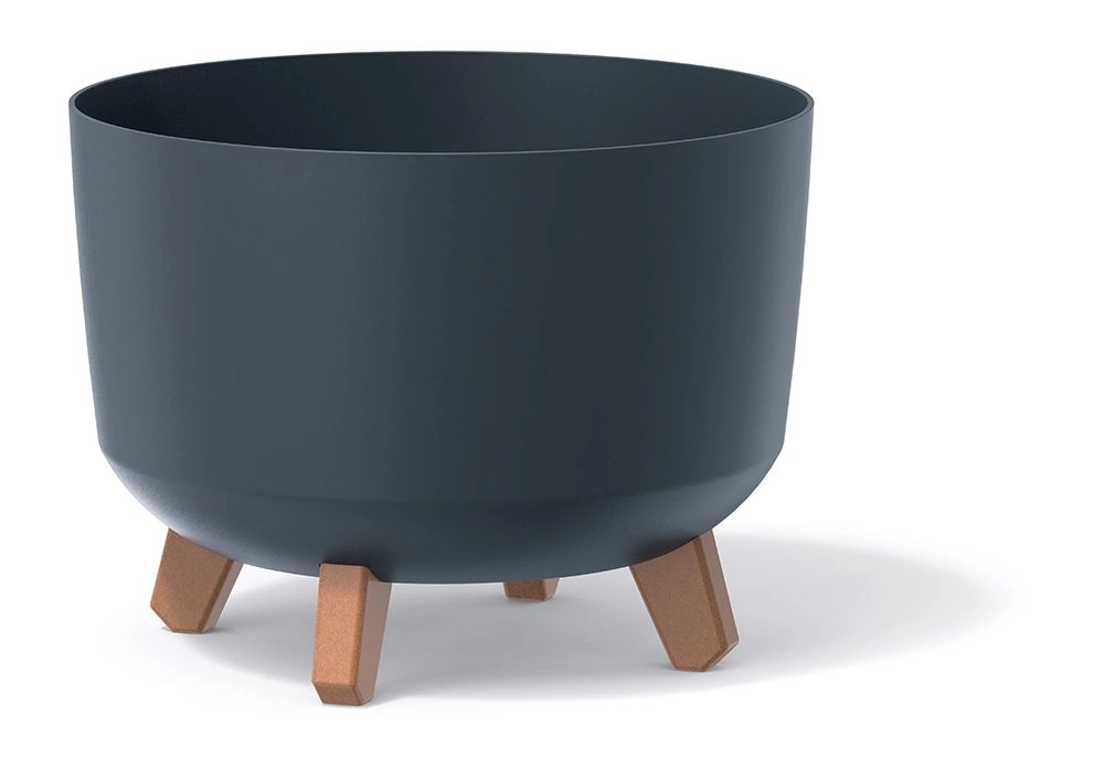 E-shop PROSPERPLAST Kvetináč GRACIA 33,9cm antracit