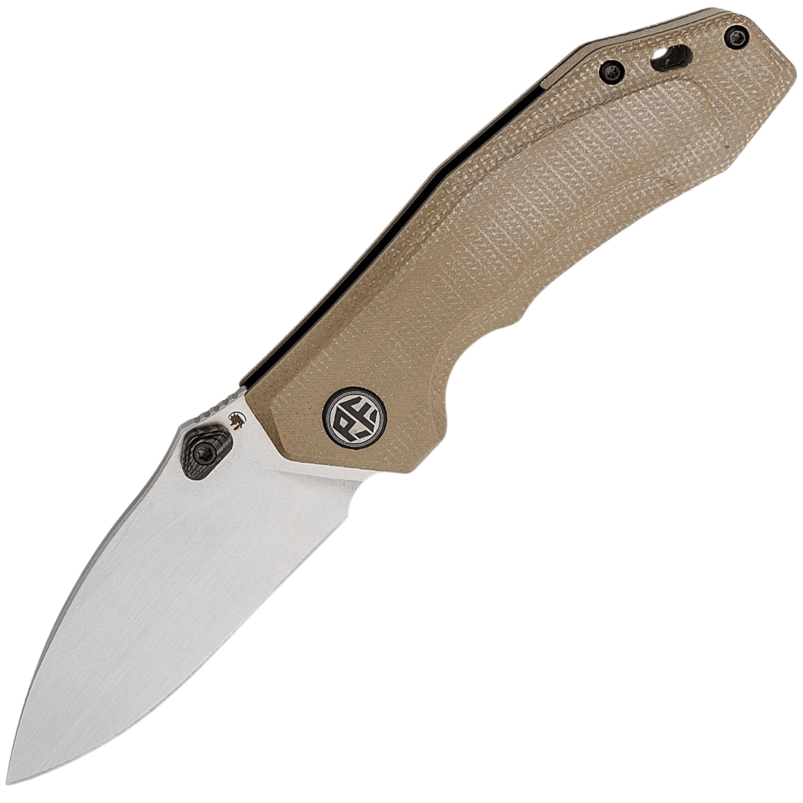 E-shop Petrified Fish PFP04 Havrog Stonewash K110 khaki Micarta PFP04KAMW