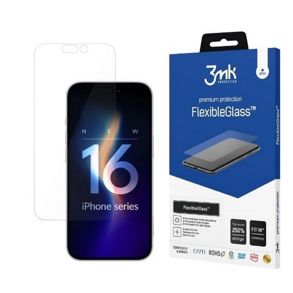 Hybridné flexibilné sklo pre iPhone 16 Pro